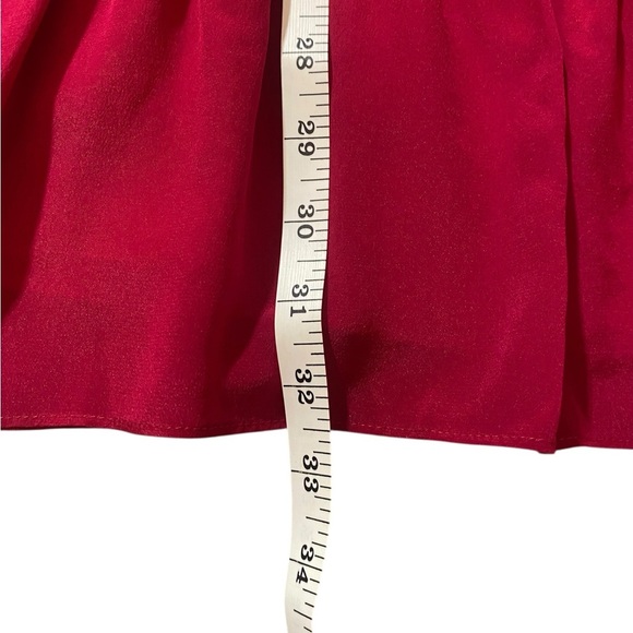 Lavender Brown Red Midi Dress - Picture 4 of 8